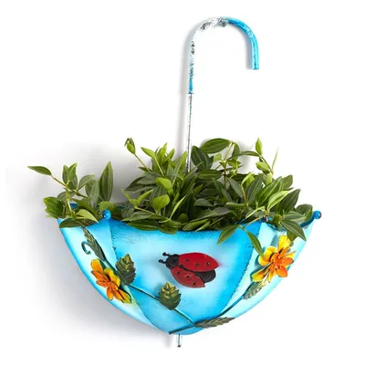Hanging Umbrella Planter Pot Hanging Umbrella Planter Pot