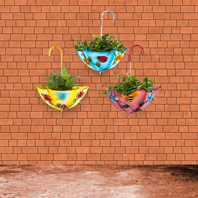 Hanging Umbrella Planter Pot Hanging Umbrella Planter Pot