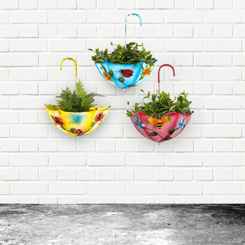 Hanging Umbrella Planter Pot Hanging Umbrella Planter Pot