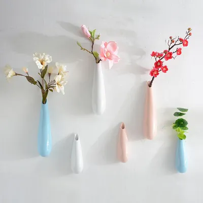 Hanging Vase Wall Mounted Ceramic Decoration Hanging Vase Wall Mounted Ceramic Decoration