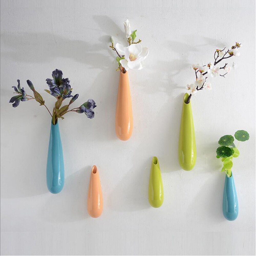 Hanging Vase Wall Mounted Ceramic Decoration Hanging Vase Wall Mounted Ceramic Decoration