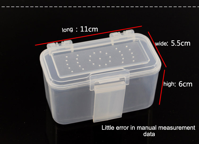 Hanging Waist Plastic Fishing Bait Box