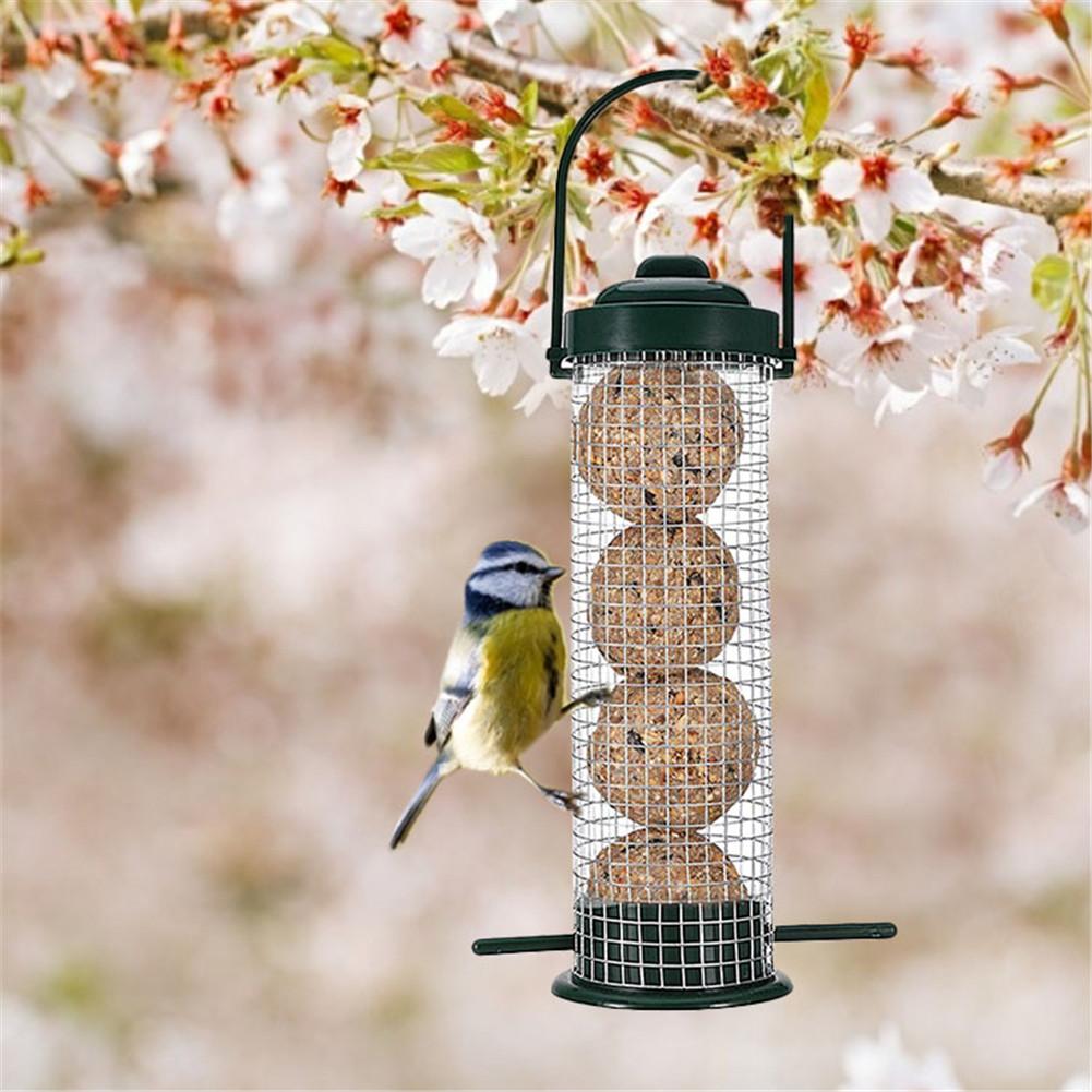 Hanging Wire Mesh Bird Feeder Hanging Wire Mesh Bird Feeder