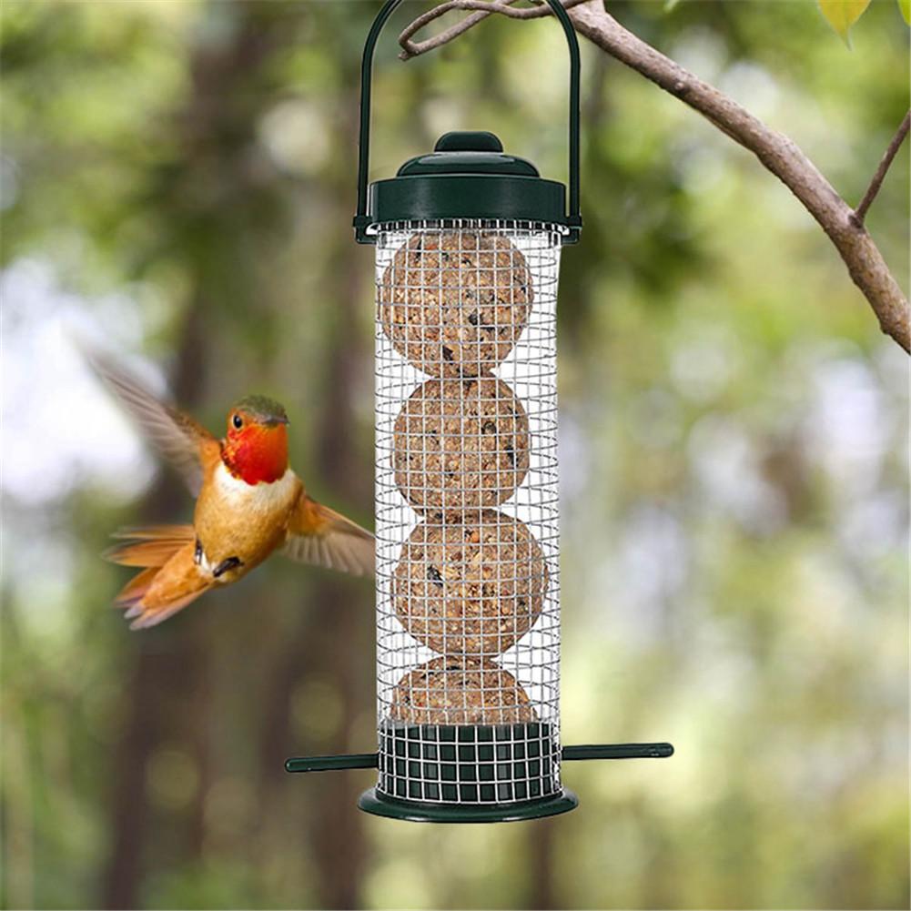Hanging Wire Mesh Bird Feeder Hanging Wire Mesh Bird Feeder