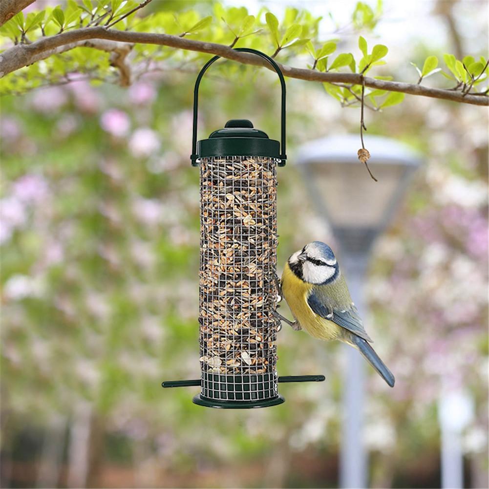Hanging Wire Mesh Bird Feeder Hanging Wire Mesh Bird Feeder