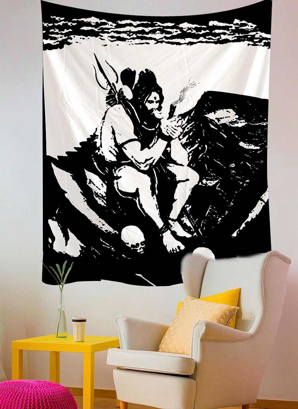 Hanging Witchcraft Tarot Card Tapestry