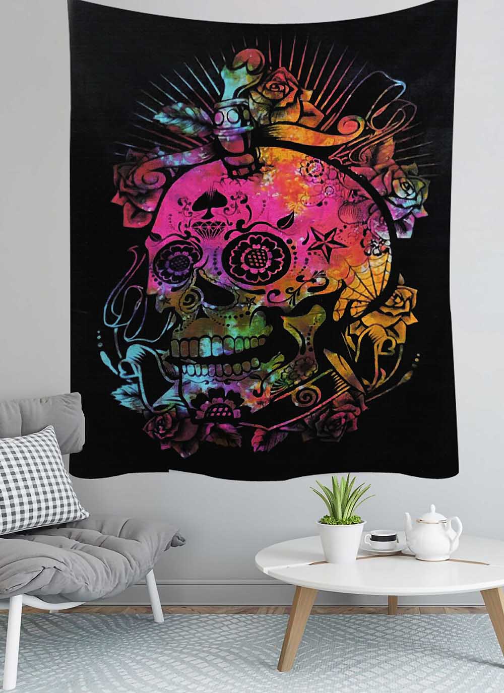 Hanging Witchcraft Tarot Card Tapestry