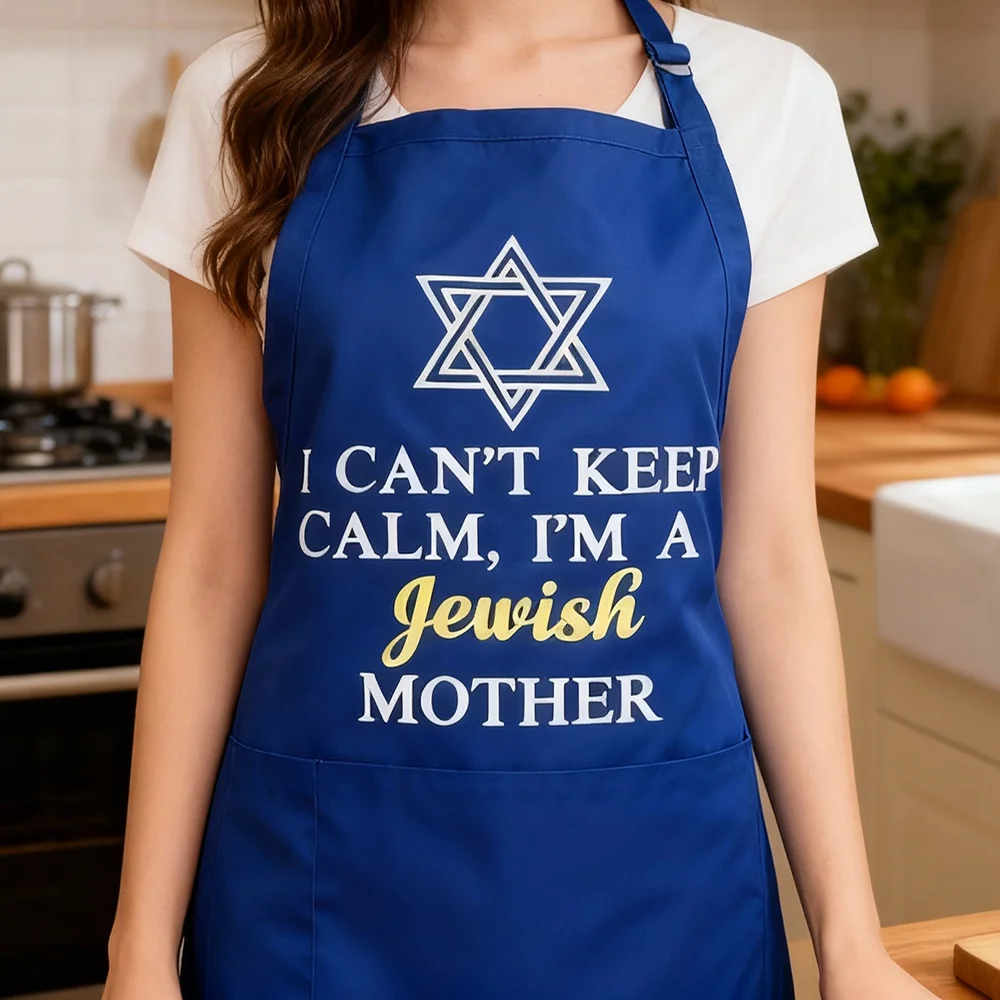 Hanukkah apron Can't Keep Calm I'M a Jewish Mom gift for mom Jewish present Hanukkah kitchen decoration Joyful Chanukah Hanukkah apron Can't Keep Calm I'M a Jewish Mom gift for mom Jewish present Hanukkah kitchen decoration Joyful Chanukah