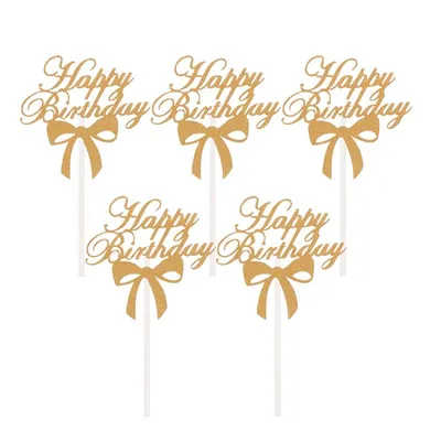 Happy Birthday Toppers for Cake (10pcs) Happy Birthday Toppers for Cake (10pcs)