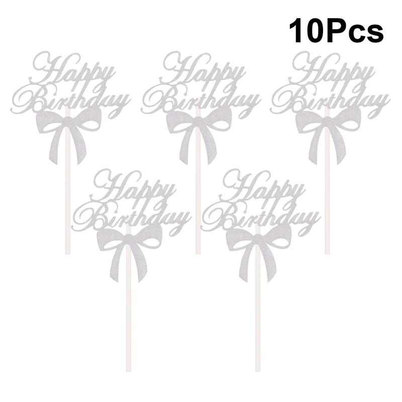 Happy Birthday Toppers for Cake (10pcs) Happy Birthday Toppers for Cake (10pcs)