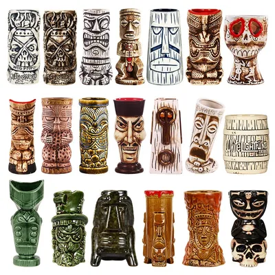 Hawaiian Creative Ceramic Tiki Mug Hawaiian Creative Ceramic Tiki Mug