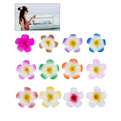 Hawaiian Flower Hair Clip (24 pcs) Hawaiian Flower Hair Clip (24 pcs)