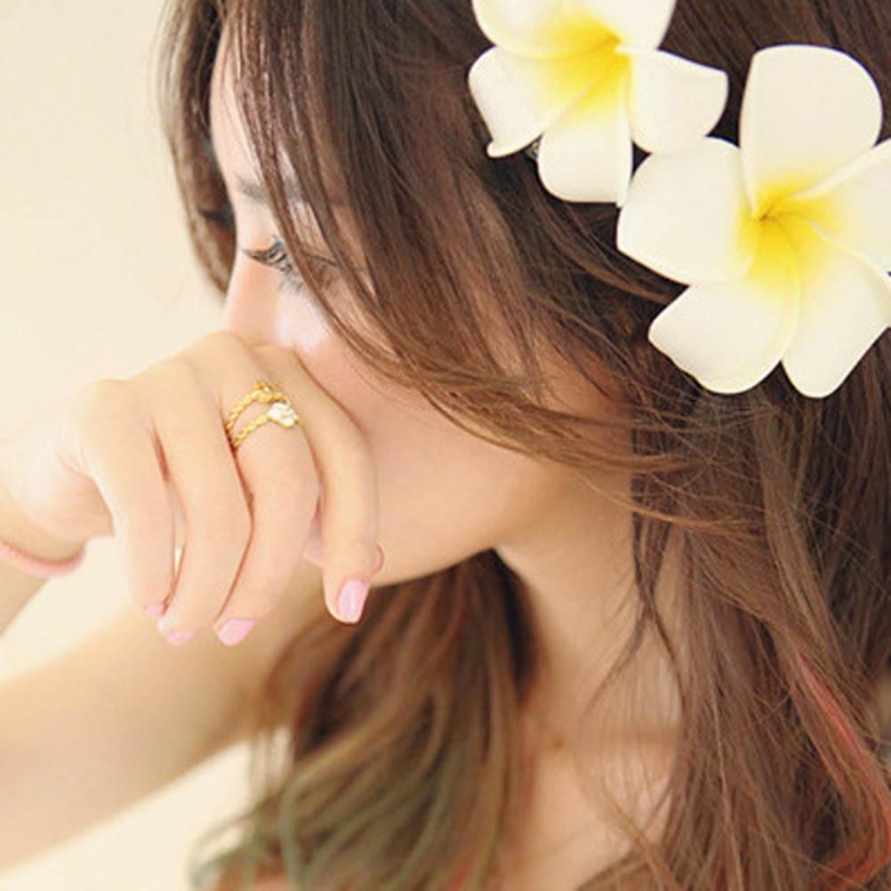 Hawaiian Flower Hair Clip (24 pcs) Hawaiian Flower Hair Clip (24 pcs)