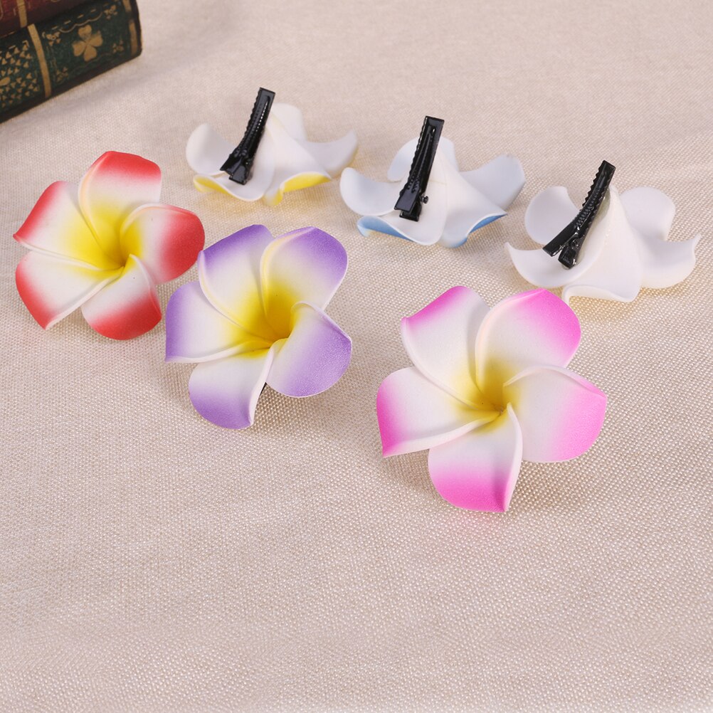 Hawaiian Flower Hair Clip (24 pcs) Hawaiian Flower Hair Clip (24 pcs)