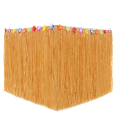Hawaiian Luau Table Grass Skirt