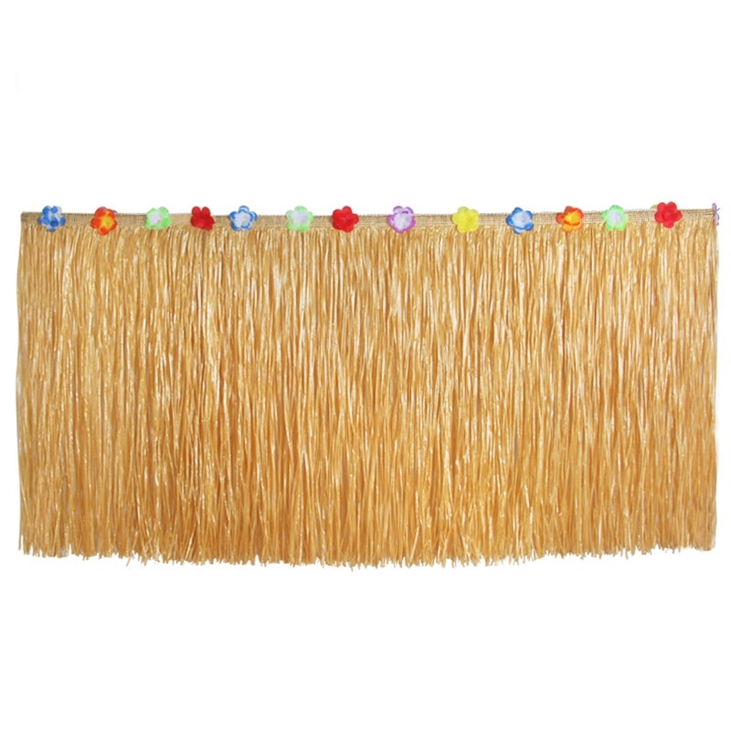 Hawaiian Luau Table Grass Skirt
