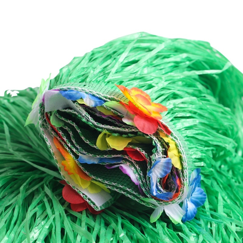 Hawaiian Luau Table Grass Skirt