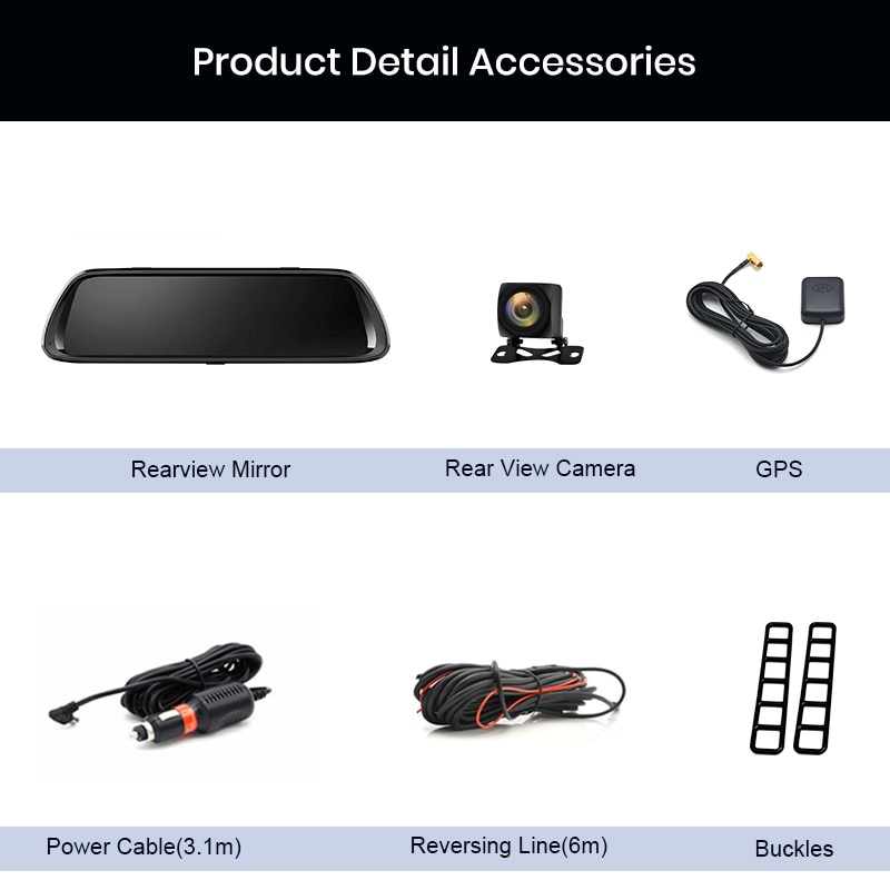 HD Mirror Cam Car Recorder HD Mirror Cam Car Recorder