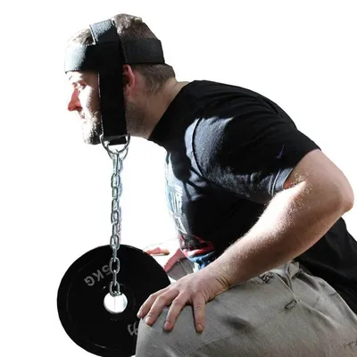 Head Neck Training Head Harness Body Strengh Exercise Strap Adjustable Neck Power Training Gym Fitness Weight Bearing