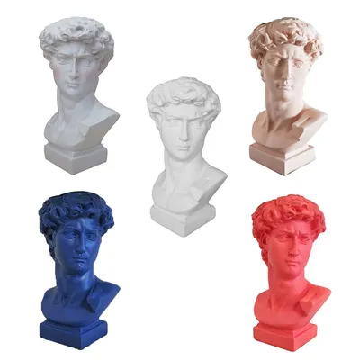 Head Shaped Vase Decorative Ornament