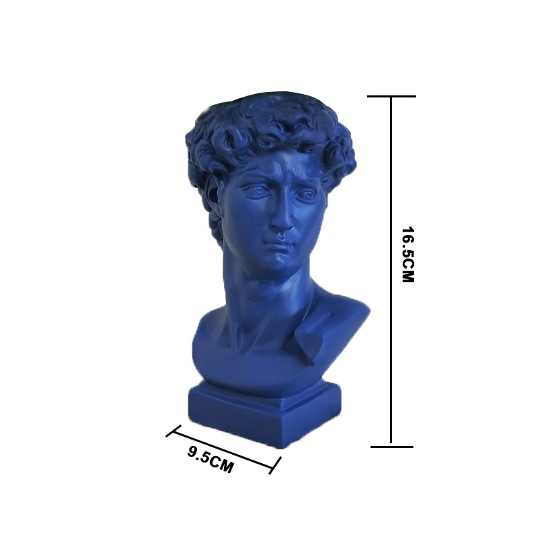Head Shaped Vase Decorative Ornament