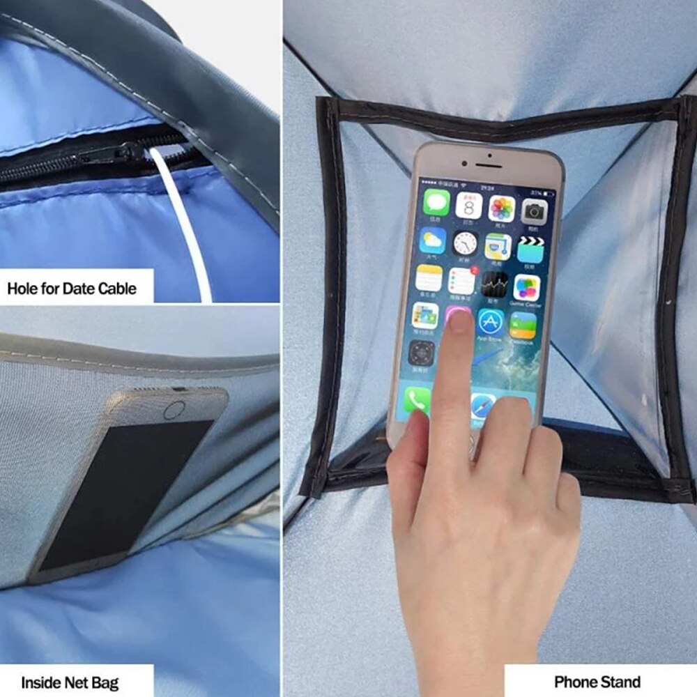 Head Tent Windproof Sunshade