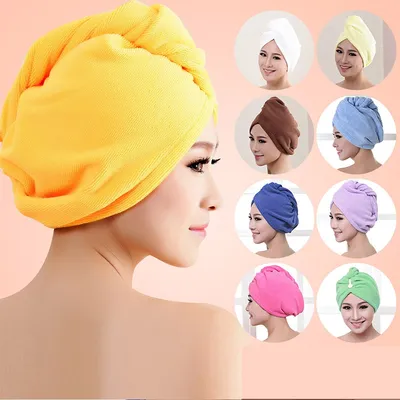 Head Towel Wrap Absorbent Microfiber Cloth