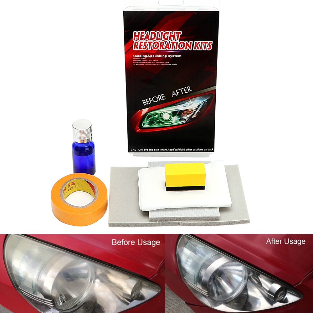 Headlight Restoration Kit 8PC Set Headlight Restoration Kit 8PC Set