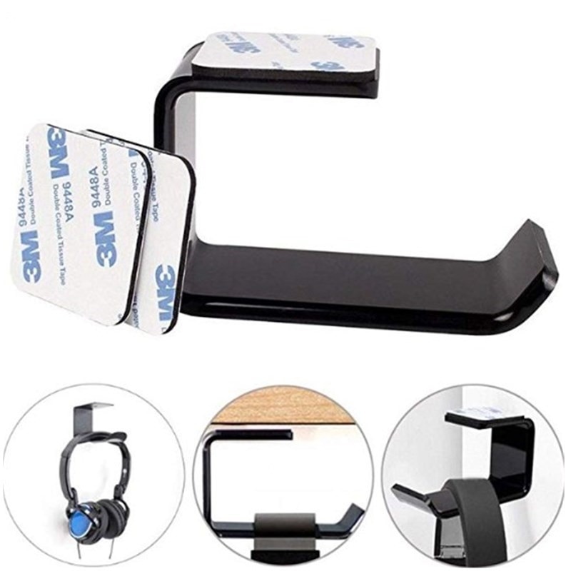 Headphone Hook Self-Adhesive Holder Headphone Hook Self-Adhesive Holder
