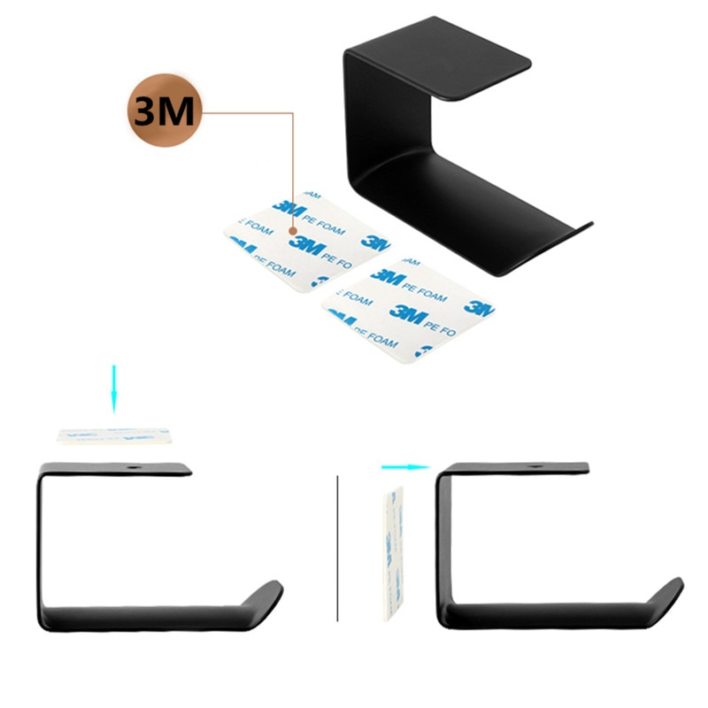 Headphone Hook Self-Adhesive Holder Headphone Hook Self-Adhesive Holder