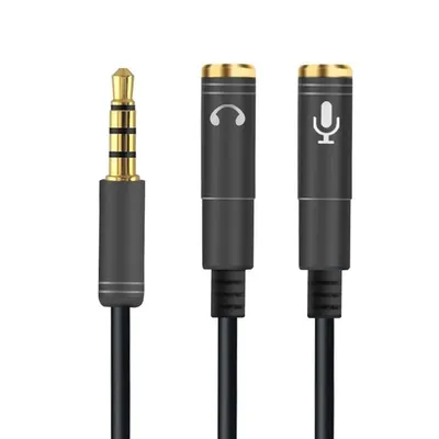 Headphone Jack Splitter Phone Adapter