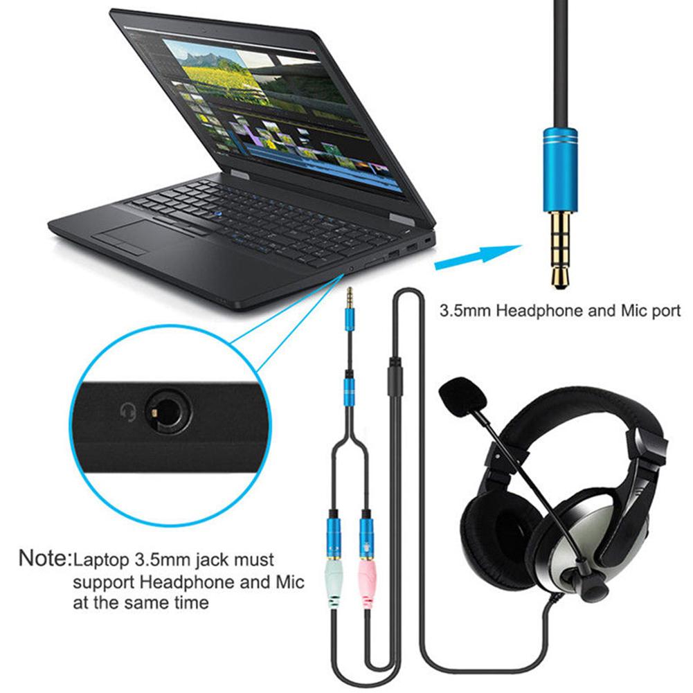 Headphone Jack Splitter Phone Adapter