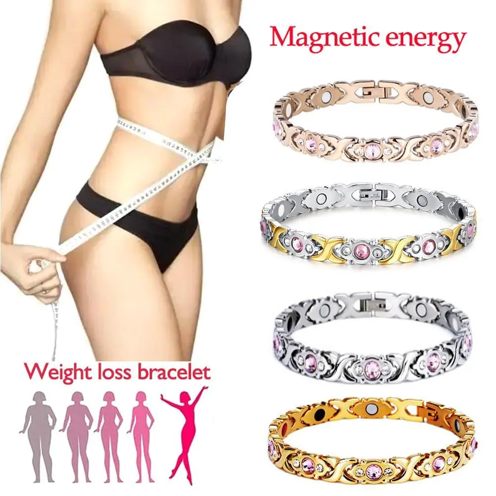 Health Care Magnetic Bracelet Weight Loss Anti-Fatigue Therapy Bracelets For Men Women Arthritis Pain Relief Energy Health Care Magnetic Bracelet Weight Loss Anti-Fatigue Therapy Bracelets For Men Women Arthritis Pain Relief Energy