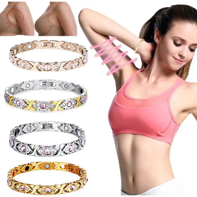 Health Care Magnetic Bracelet Weight Loss Anti-Fatigue Therapy Bracelets For Men Women Arthritis Pain Relief Energy Health Care Magnetic Bracelet Weight Loss Anti-Fatigue Therapy Bracelets For Men Women Arthritis Pain Relief Energy