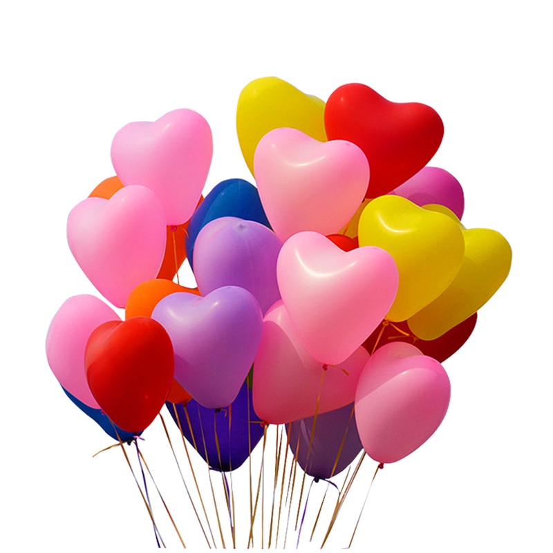 Heart Balloons Party Decorations 10pcs/lot