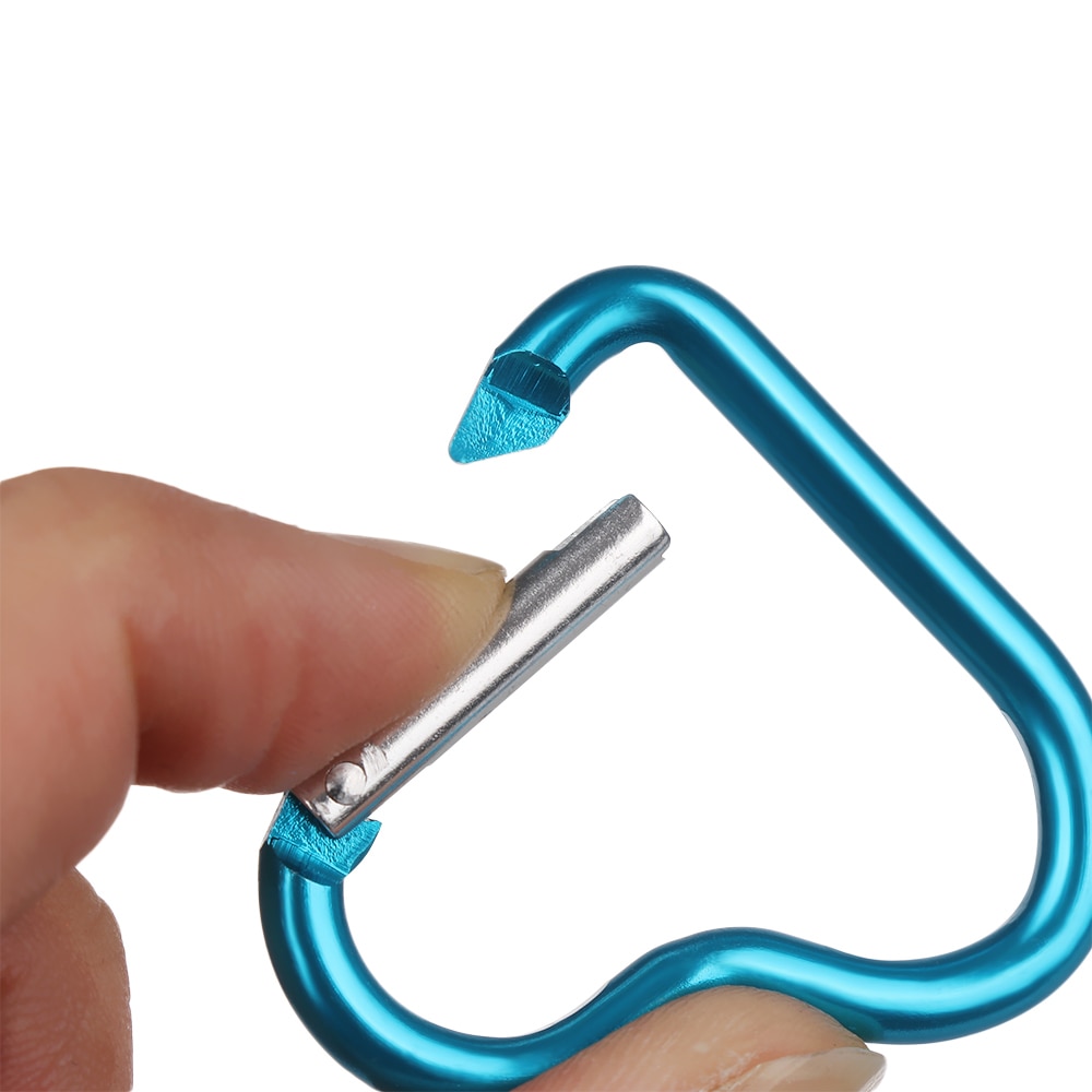Heart Carabiners Keychain Hook Clips (3Pcs)