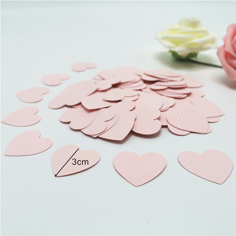 Heart Confetti Party Celebration Decor (100Pcs)