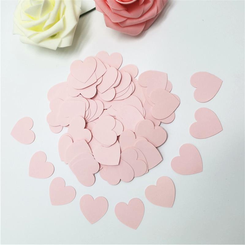 Heart Confetti Party Celebration Decor (100Pcs)