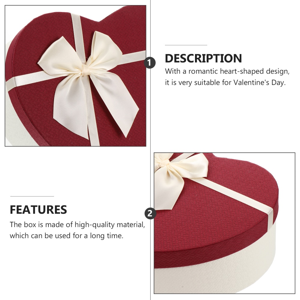 Heart Gift Boxes Set (3 Pcs)