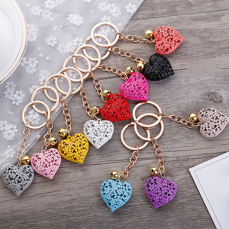 Heart Keychain Cute Keyring Ornament