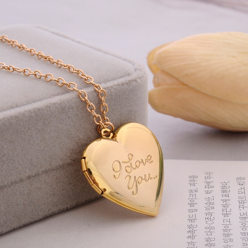 Heart Locket Necklace Fashion Jewelry Heart Locket Necklace Fashion Jewelry