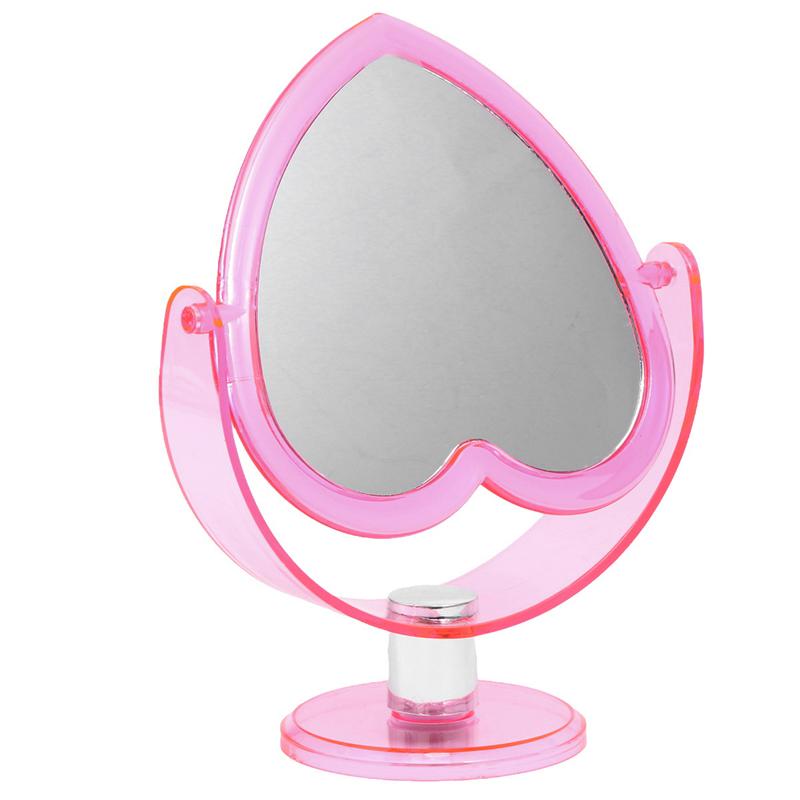 Heart Mirror Double-Sided Vanity Acrylic