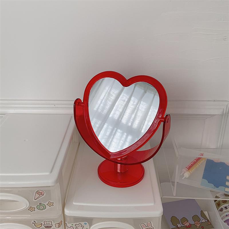 Heart Mirror Double-Sided Vanity Acrylic