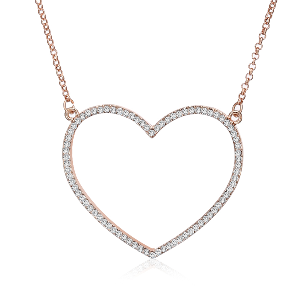 Heart Necklace Long Jewelry Accessories Heart Necklace Long Jewelry Accessories