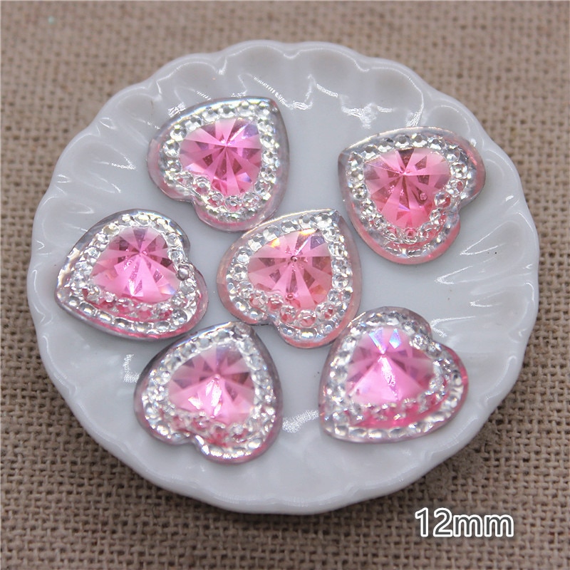 Heart Rhinestones DIY Accessories (100pcs) Heart Rhinestones DIY Accessories (100pcs)