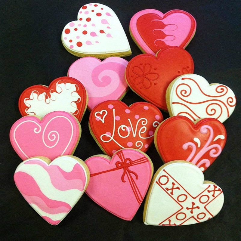 Heart Shaped Cookie Cutters Set (3 pcs) Heart Shaped Cookie Cutters Set (3 pcs)