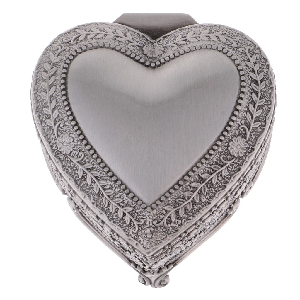 Heart Shaped Jewelry Box Vintage Design