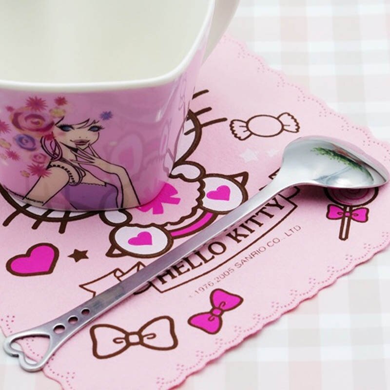 Heart Spoons Creative Dessert Spoons (10Pcs) Heart Spoons Creative Dessert Spoons (10Pcs)