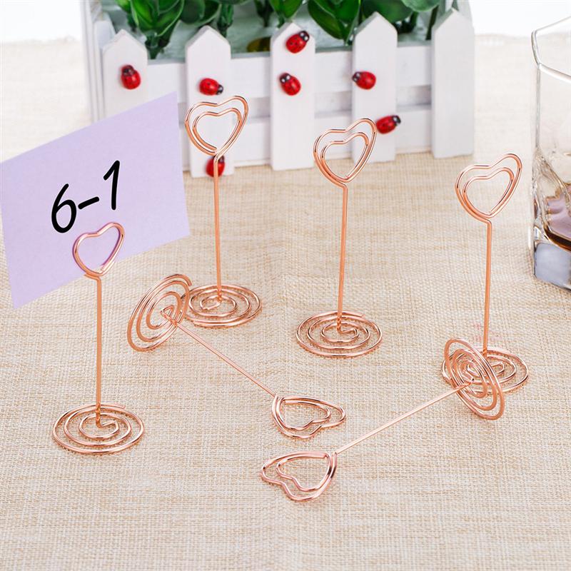 Heart Table Number Holders (12 pcs) Heart Table Number Holders (12 pcs)