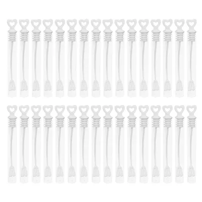 Heart Wand Empty Bubble Bottles (50pcs)